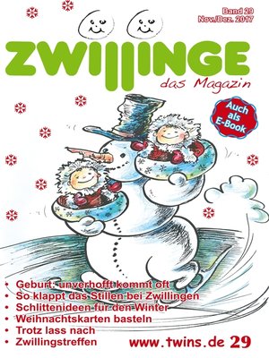 cover image of Zwillinge das Magazin November/Dezember 2017